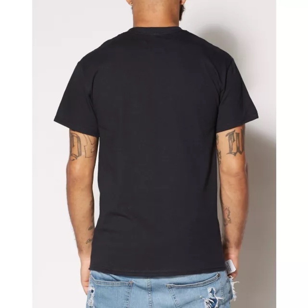 NWT Spencer’s Y2K Black Short Sleeve Crew Neck I Love Sarcasm TShirt Size: Small - Picture 4 of 4